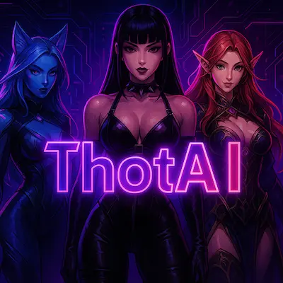 ThotChat AI interface showing character customization
